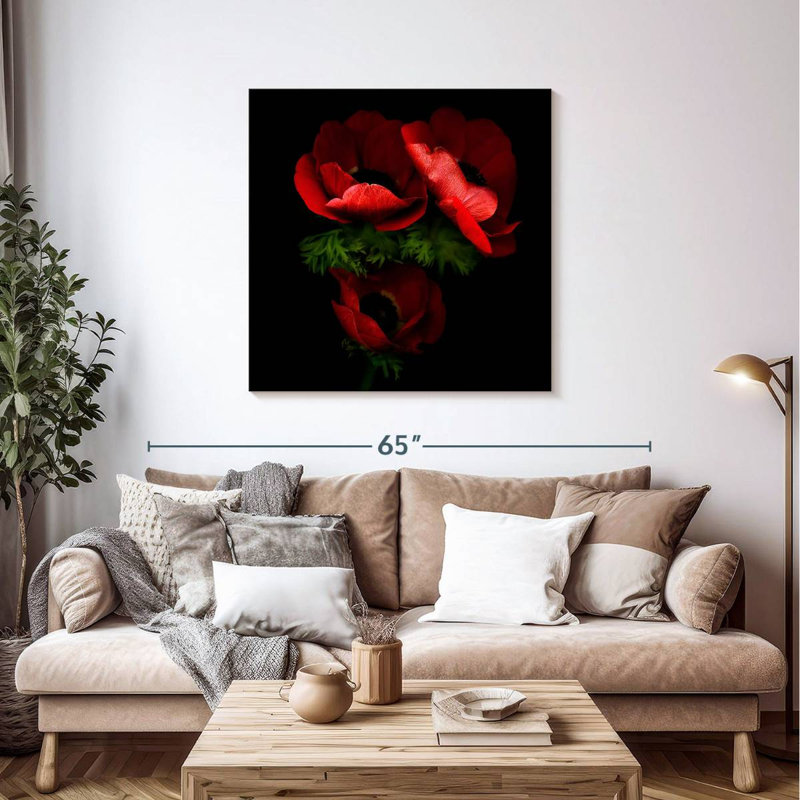 Harnek Anemone VII, 39" H x 39" W