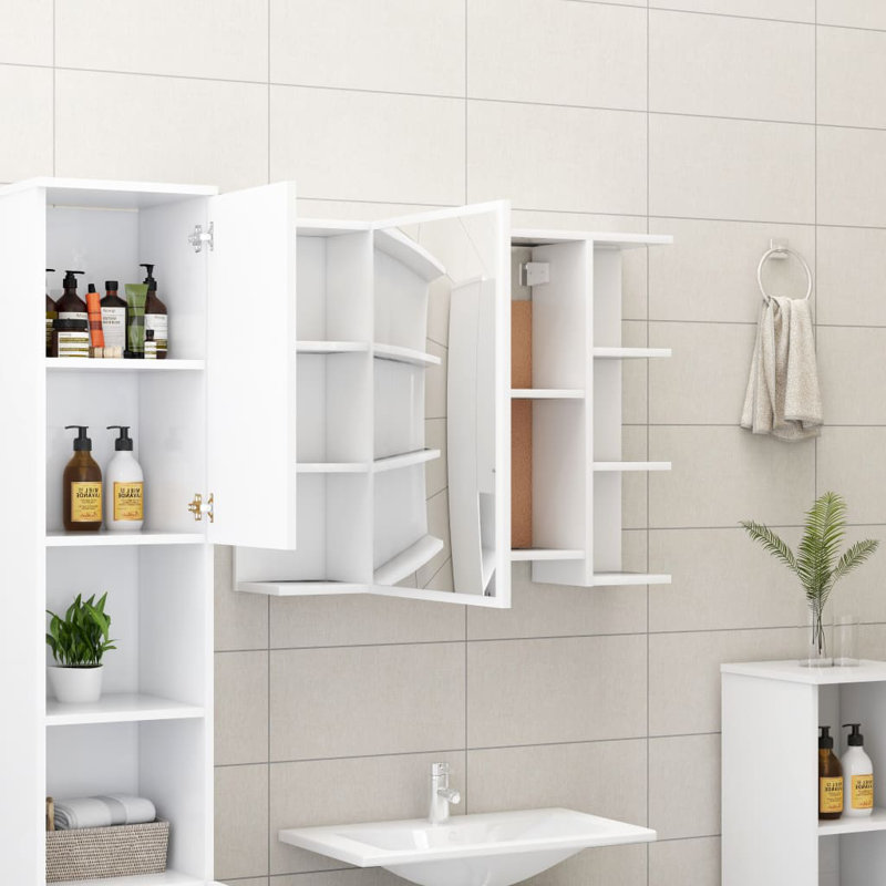 Olivios Bathroom Storage Furniture Set, White