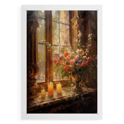 FLORAL Series DCCLXVI -Canvas Print Only - NOT FRAMED