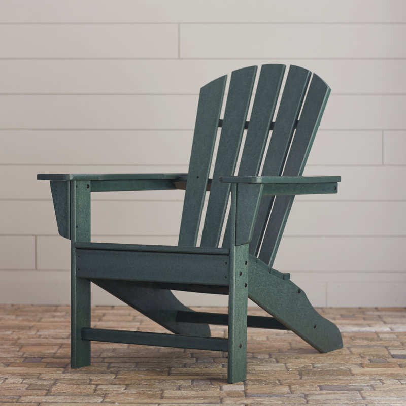 POLYWOOD Palm Coast Adirondack, Green