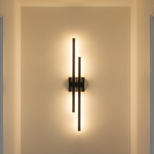 Modern LED Wall Lights 3CCT Light Color Dimmable Wall Sconces Hardwired