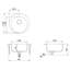 Zadie Granite Kitchen Sink Single Basin Round-41238034