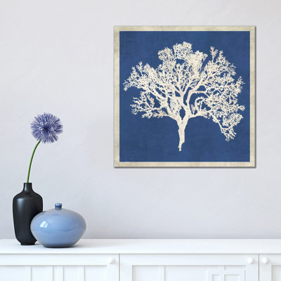 Cobalt Coral II by Aimee Wilson - Wrapped Canvas Painting