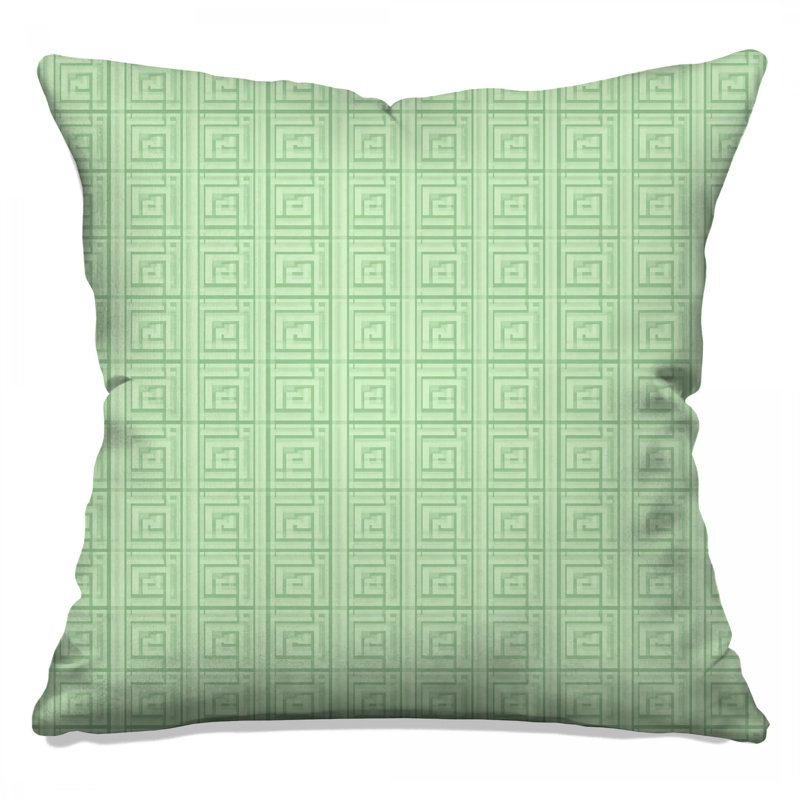 Coussins décoratifs verts, 20 x 20 pouces
