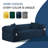 Boneless Floor Couch - 3 Seats Compression Sofa with Pillows Hybrid Sofa Pocketed Spring-1016895300