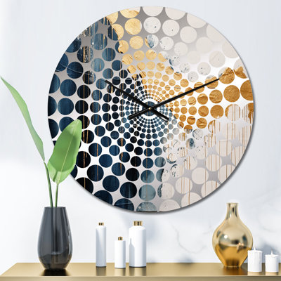 Kearon - Abstract Painting Wall Clock