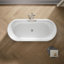 Volute 63 In. X 28-3/8 In. Freestanding Bath With Shroud