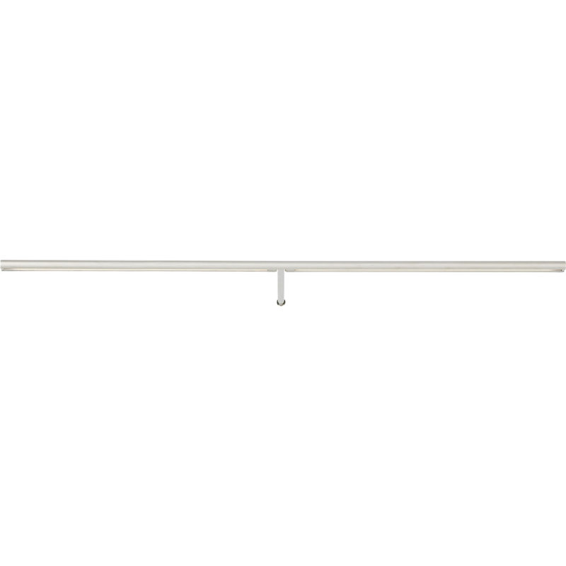 Plural Dome Picture Light, Polished Nickel, 0.5" H x 30" W x 8.9" D, 20.8