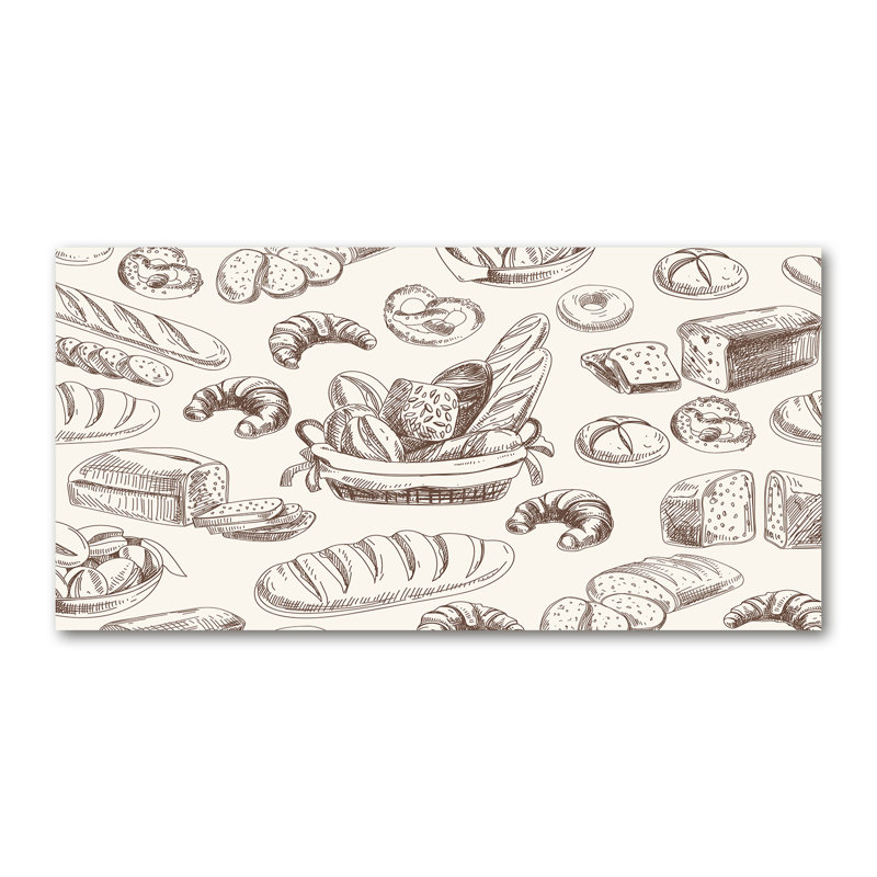 Bread - No Frame Print on Canvas