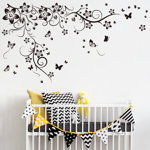 Plants & Flowers Non-Wall Damaging Wall Decal