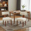 Upholstered Solid Wood Dining Chair Side Chair-793518165