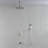 10 Inch Ceiling Mounted Tub Shower System With Handheld Shower Single Handle Shower Faucet Set Brass High Pressure Shower Trim Kit With Rough-In Valve-116624280