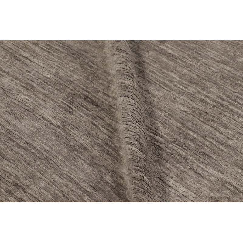 Textural Hand Knotted Area Rug