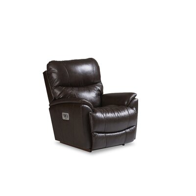 Trouper Leather Match Power Rocking Recliner with Power Headrest and Lumbar -  La-Z-Boy, 10X724 LB172779 FN 007 RW