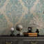 Kwon Damask Metallic Wallpaper Double Roll-584006624