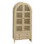 Armoire de cuisine moderne avec 2 tiroirs, 4 grattoirs et contreplaqué en bois