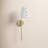 Daphne Plug-in Armed Sconce-23264439-23264438