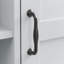 Armoire de rangement de salle de bain avec portes, tiroirs et panier inclinable - Style autoportant gris-863540856