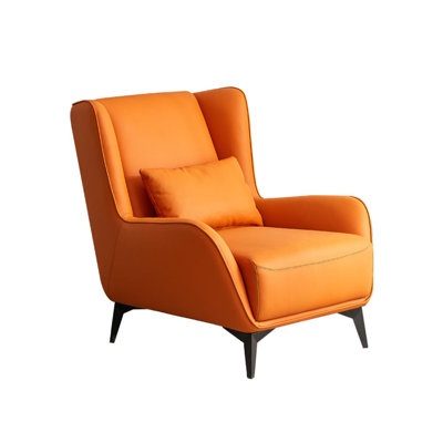 Tybresha Faux Leather Accent Chair