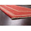 Tapis rouge noué à la main de conception unique 4 pi 2 po x 6 pi 5 po