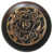 Antique Brass/Natural Wood
