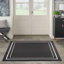 Tapis intérieur / extérieur noir Nourison Essentials Ivory-457138722