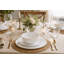 Waterside 18pc Vermont Pure White Dinner Set