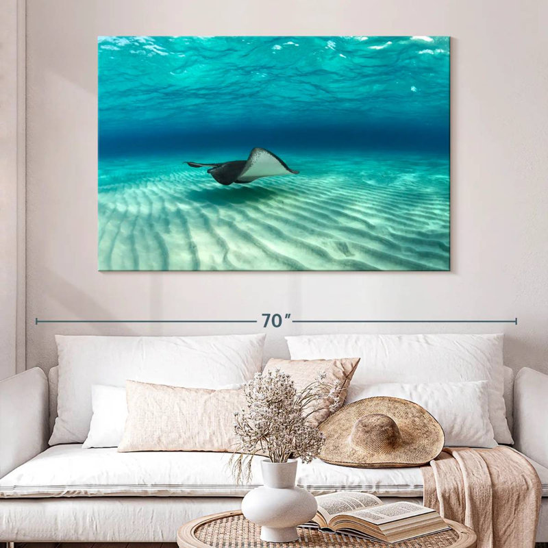 Crowle Stingray Fish, 34" H x 51" W