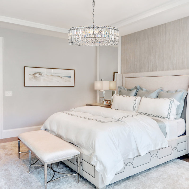 8 - Light Chandelier, Chrome