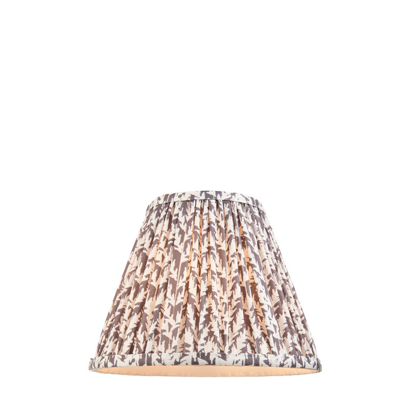 Leaf Lamp Shade, Brown, 18.5cm H x 12.5cm W x 25cm D