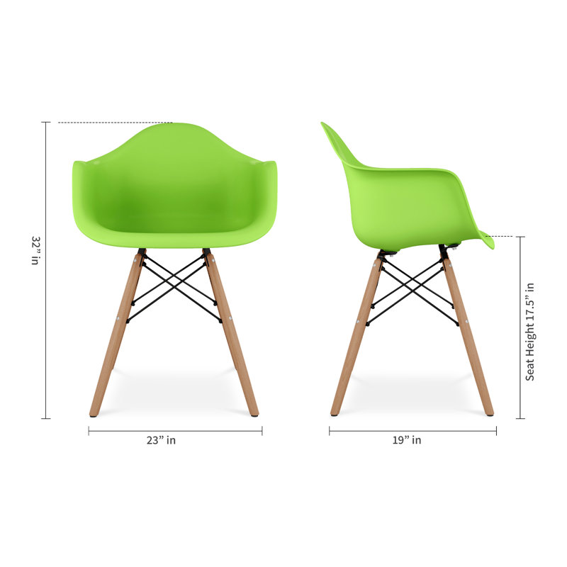  Fauteuil Pyramid, Vert, 2