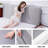 Grey Twin Headboard – Upholstered Linen, Tool-Free Wall Mount, Removable And Washable, Multi-Functional Design