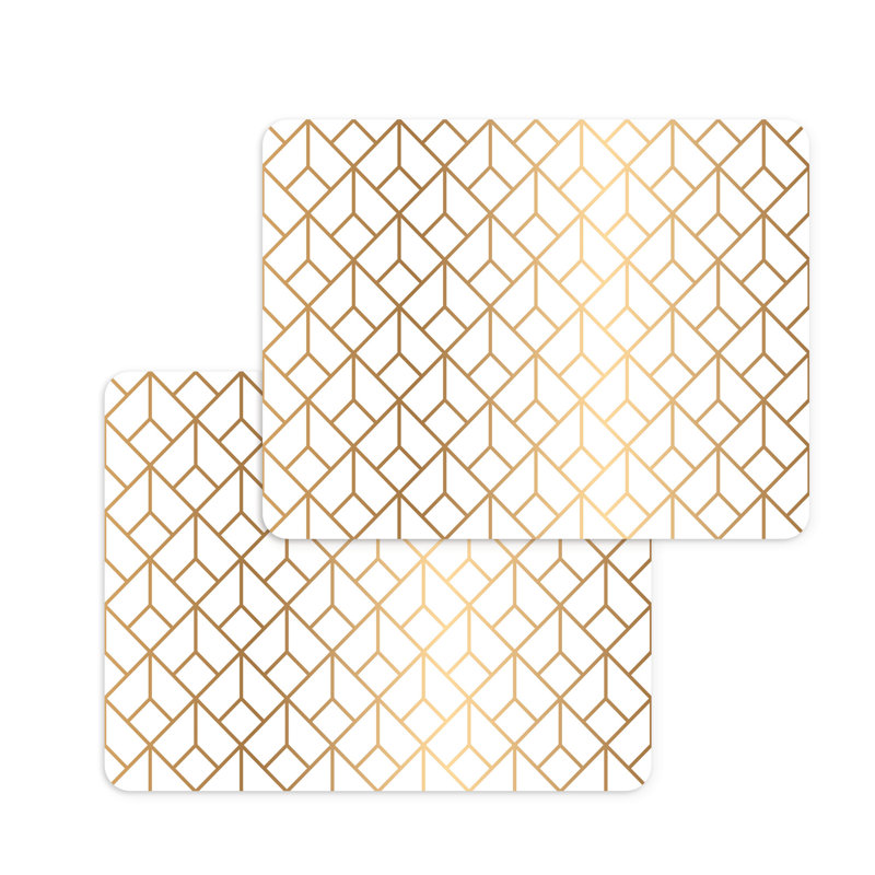 Erastus Geometric Rectangle Placemat