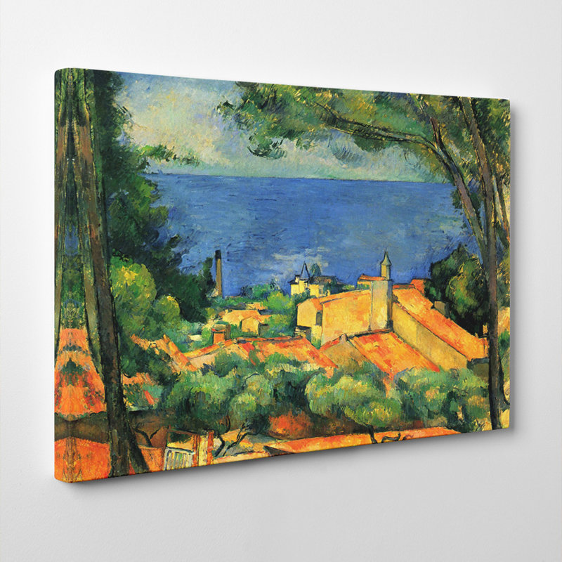 Paul Cezanne - Wrapped Canvas Painting, 50cm H x 76cm W