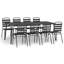 Aieesha 8 - Person Patio Dining Set with Rectangular Table-1329941846