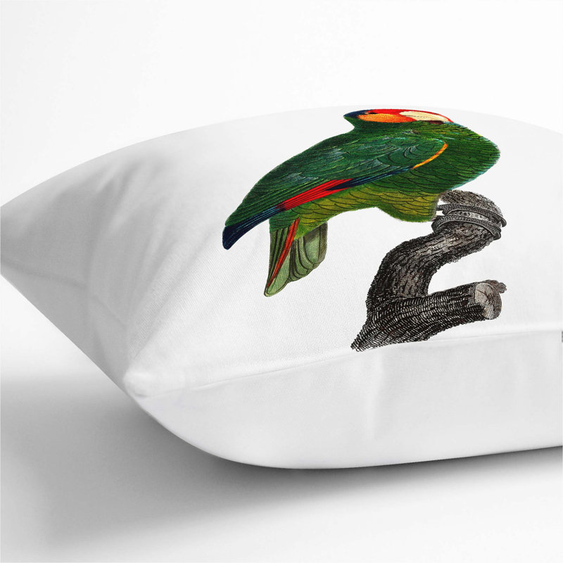Square Cushion, 55cm H x 55cm W x 20cm D, White