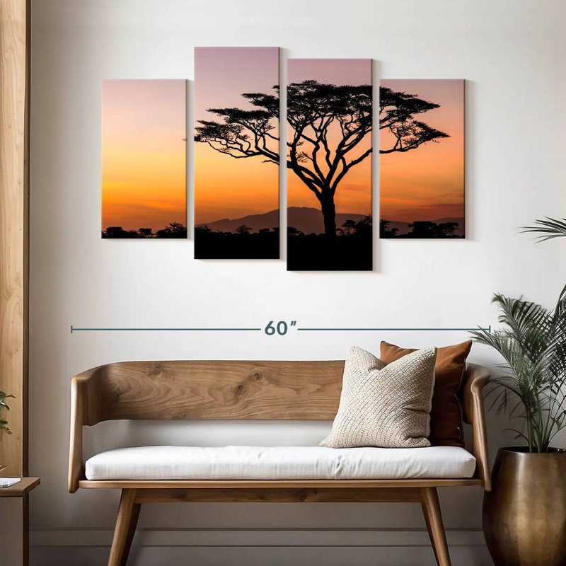 Harnek Serengeti, lever du jour, H 32 po x l 52 po