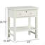 Table de chevet à 1 tiroir avec rangement - Blanc antique-1245239875