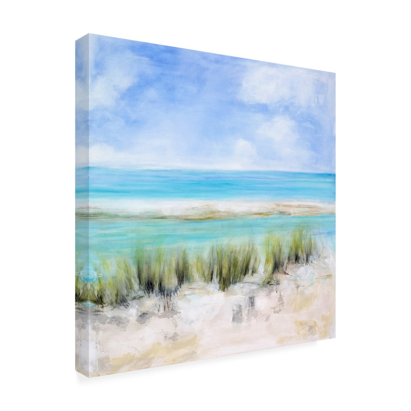 Toile extérieure Bullis Mila Apperlo Captiva Island, H 35 po x l 35 po x P 1,5 po