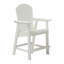 Chaise de bar avec accoudoirs, ensemble de 2 chaises de patio