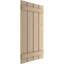 Volets rustiques en faux bois à quatre planches espacées (par paire)-71288250-88966852-88966855