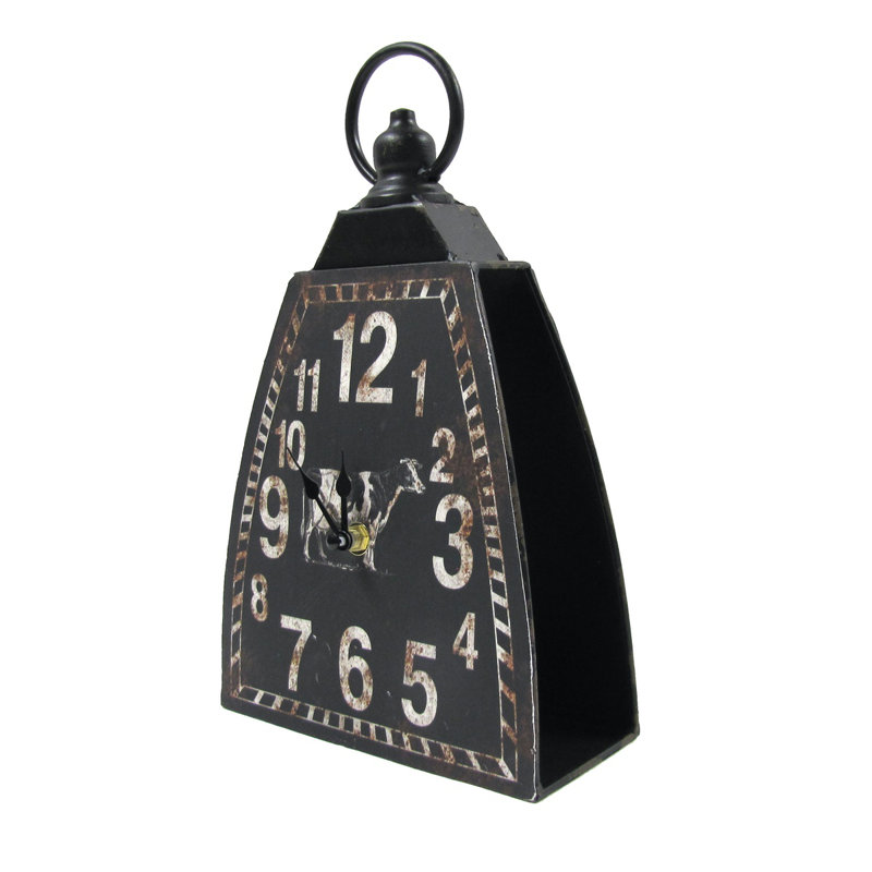 Stainless Steel Quartz movement / Crystal Clock in Black and White