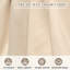 Parasol en porte-à-faux rectangulaire 9 pi x 11 pi avec mât central, beige (base non incluse)-1549260758