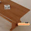 Ensemble de table à manger moderne et simple en bois massif.-105981610