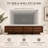 78.7" Modern Walnut TV Console, Large-Capacity Floor TV Stand with 8 Storage Drawers, Contemporary Media Cabinet for Living Room Organization-1313108207