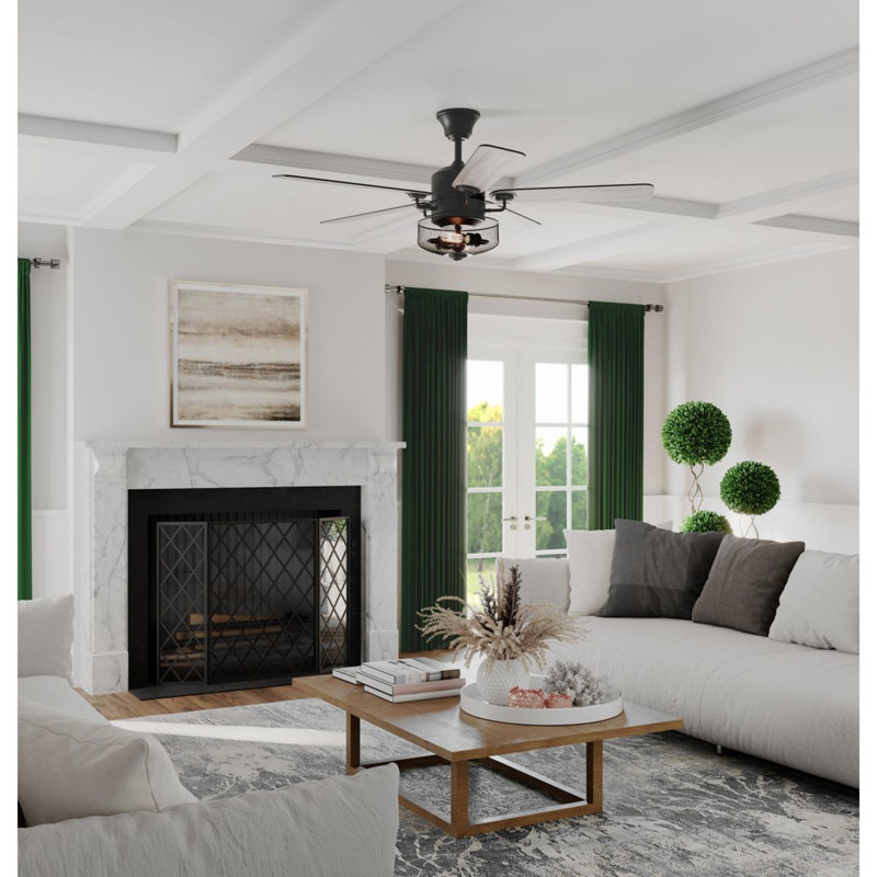 Greer 54'' Ceiling Fan with Light Kit