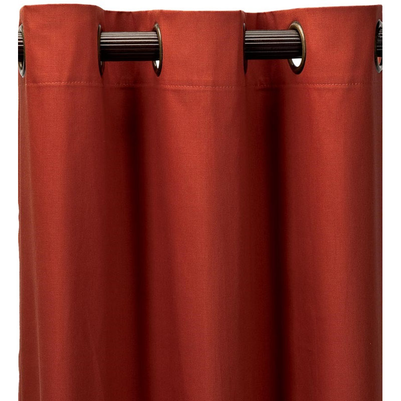 Paire de rideaux occultant et isolant avec œillets Thermalogic, Naturel, 40" W x 54" L