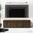 70.9'' W Walnut TV Stand with Storage, Wood Media Console for TVs up to 75''