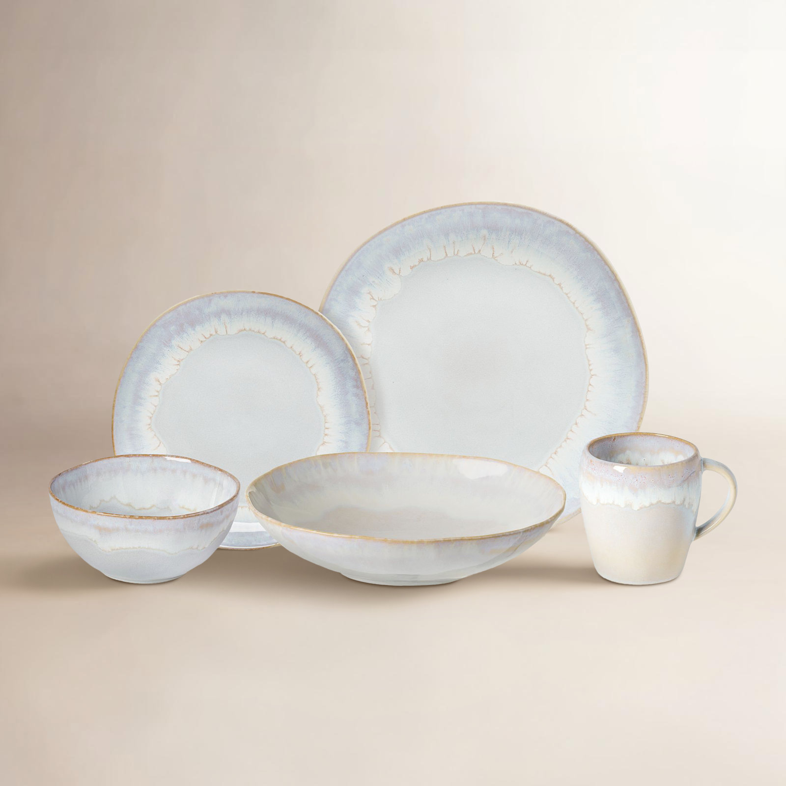 Brisa Handmade Stoneware Dinnerware Set, Sal