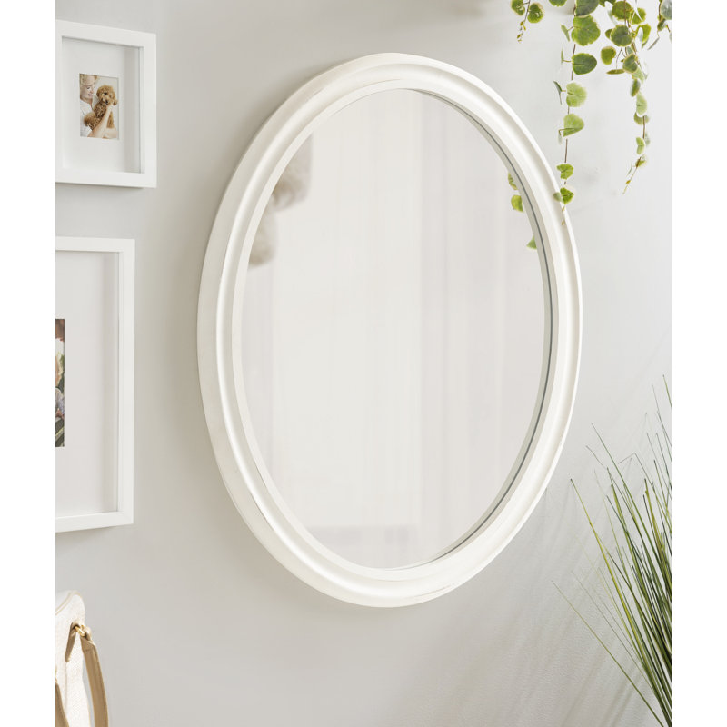 Jorah Flat Mirror, White